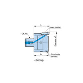 EWB Aluminum Boring Head (for finishing) - Big-tools Industrial Supply Tools for Metal Cutting